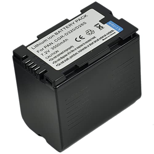 Image of Battery for CGP-D28 CGPD28 CGR-D28 Digital Video Camcorder s1a (2X Battery +1x Charger AC Single)