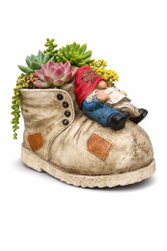 Gnome Planters | Fairy garden diy, Fairy garden designs, Succulent ...