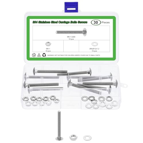 Boulon J头 M6x60mm en acier inoxydable 304 pour la fixation robuste de menuiserie extérieure