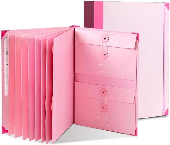 Dob Folder Important Document Organizer,Folders for Documents,Bound Expanding File ...