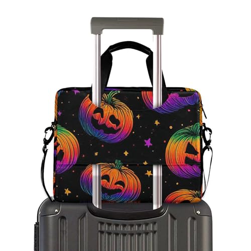 Funda para portátil ALAZA con diseño de calabazas coloridas miniatura 3