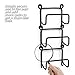 Wallniture Moduwine Wine Rack Wall Mount, Farmhouse Wall Decor Kitchen Storage Rack, Straight Finish, Set of 8