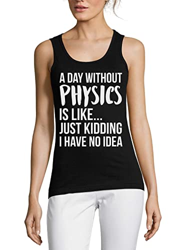 Débardeur Physics Just Kidding en coton pour femme : le t-shirt idéal pour les cours