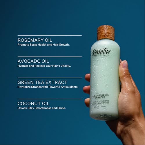 Remilia Hair Remilia Rosemary Oil Shampoo - All Natural Shampoo With Avocado Oil & Green Tea Extract For Damaged, Dry Hair thumb #2