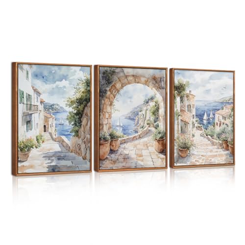 Tableau mural BINCUE 2042 vue sur la mer une œuvre d'art élégante pour grand salon
