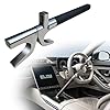 Steering Wheel Lock for Cars & Vans - Heavy Duty Anti Theft Vehicle Lock, Universal Fit, Adjustable Design, Emergency Hammer - Includes 3 Keys (UK Company) #1