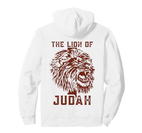 Jesus is The Lion of Judah from Genesis to Revelation Pullover Hoodie