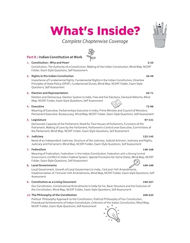 Image of Arihant All in One Political Science Class 11 for CBSE Exam 2026-27 | NCERT Based Complete Theory, Practice Exercises, CBQs, A-R, Sample Papers & Mind Maps | Revised Edition as per Syllabus
