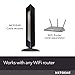 NETGEAR Cable Modem DOCSIS 3.1 (CM1000) Gigabit Modem, Compatible with All Major Cable Providers Including Xfinity, Spectrum, Cox, for Cable Plans Up to 1 Gbps,Black