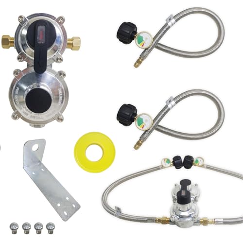 Régulateur de gril à basse pression avec adaptateur de conversion pour réchaud domestique - 5