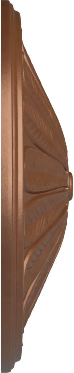 Ekena Millwork CM25BRPOS Cm25Brpos Bronte's Ceiling Medallion, 25-1/2" X 5-1/2", Polished Copper