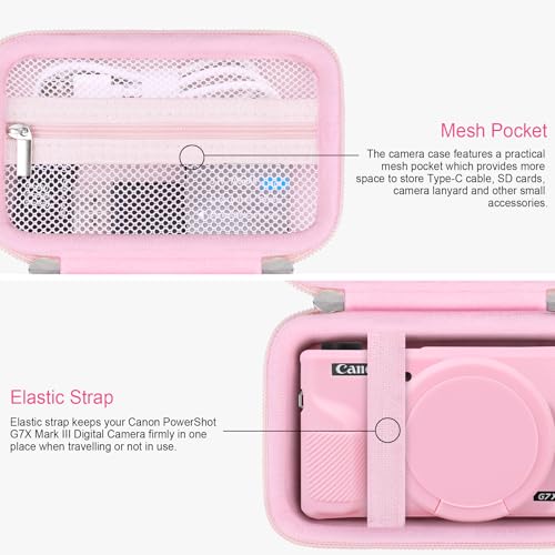Funda rígida y silicona para Canon PowerShot G7X Mark III miniatura 4