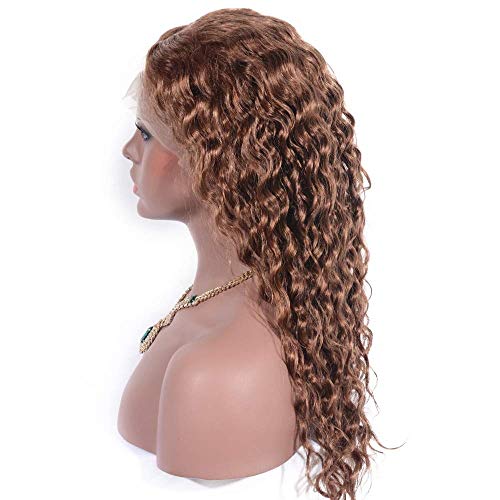 Perruque Lace Front vrais cheveux d'une brillance brune luxueuse - 2