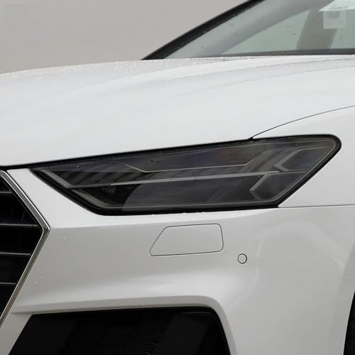 Film protection phare TPU noir JCAKES Audi A7 S7 RS7 4K 4G 2015+