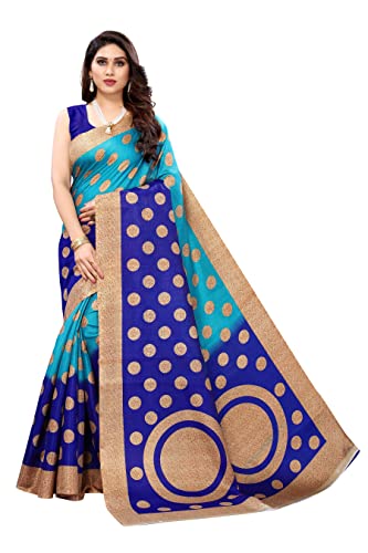 Image of Yashika Women's Sarees Women's Combo Art Silk Printed Saree With Unstitched Blouse Piece |saree for Women | saree combo | New Sari | Saree Pack Of 3