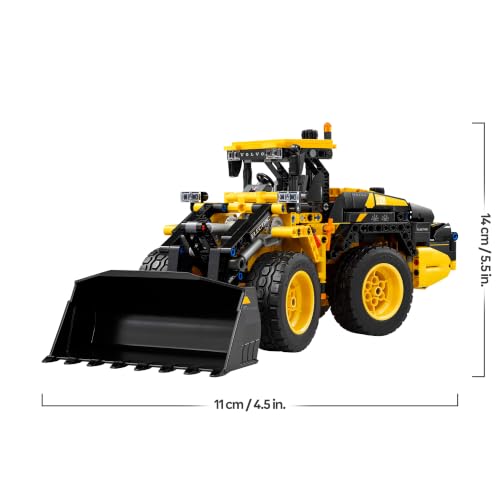 LEGO Technic La Chargeuse sur Pneus Volvo L120 Electric - Jouet avec Véhicule de Construction - Direction Articulée & Pelle Fonctionnelle - Cadeau d'anniversaire pour Garçon dès 9 Ans 42209