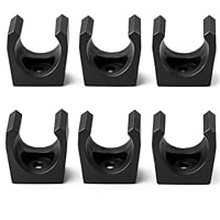 Alomejor 6 Stücke Klammern für Queue-Halterung für Billard/Snooker/Pool