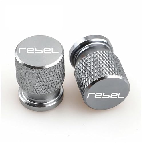 Bouchons de valve de pneu moto Rebel durables pour remplacer le plastique