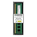 Simmtec 8GB (2x4GB) DDR3 1066MHz PC3-8500 Desktop RAM Kit | Non-ECC Unbuffered DIMM 1.5V 240-Pin...