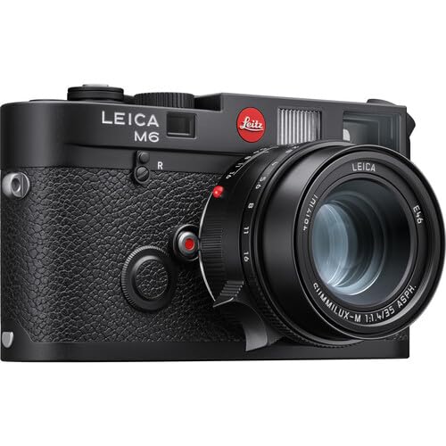 LeicaM6 Rangefinder 35mm Camera (Black) #10557