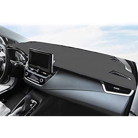 Rifoda for Toyota Corolla Dash Board Cover Mat Fit for Corolla 2022 2021 2020 2019 Leather Material Dashboard Sunshade Cover pad Black Stitching Cover