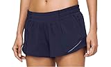 Lululemon Hotty Hot LR Short (Size 8, True Navy, Numeric_8)