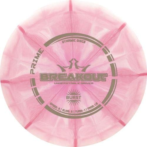 D·D DYNAMIC DISCS Prime Burst Breakout Fairway Driver Golf [Colours May Vary]