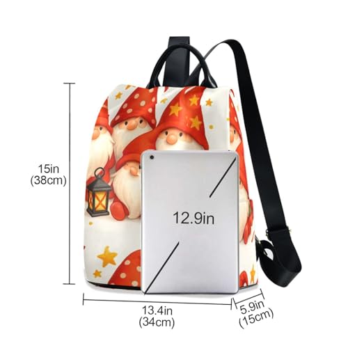Sac à dos nains de Noël chapeaux rouges le cadeau parfait pour petits et grands - 6