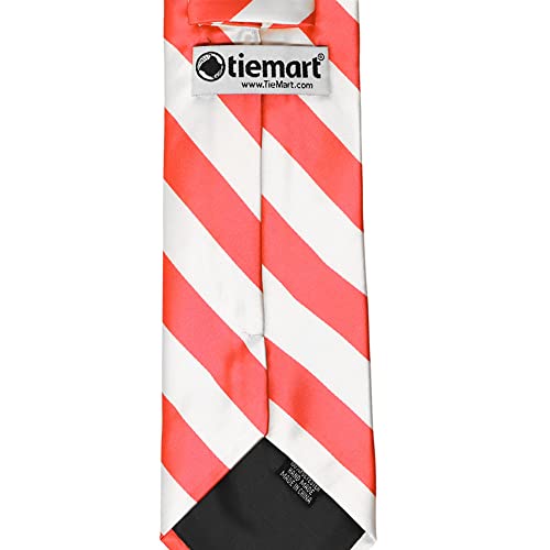 Image of tiemart Men's Striped Tie Standard Length