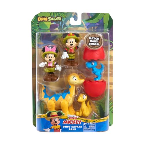 Preescolar, Toy Disney Mickey - Set Dinosaurio, Amigo Y Figura Mickey