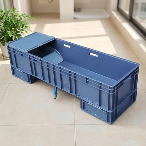 �J������{�b�N�X 60×40×28cm �_�[�N �J���V���N ঒��ގ���P�[�W �r���E�t�� �K�i�t�� �ʋC�� ���G���A�݌v �ώ@�e�� ���h�J�� �U���K�j����ɂ��Ή� (60*40*34 cm,�_�[�N�u���[)