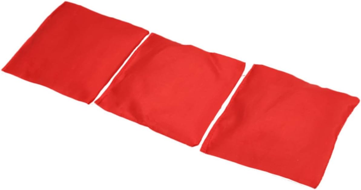 KICHOUSE 12pcs Nylon Bean Bags for Boy Girl Outdoor Playtime Toss Game Lightweight and Fun for School Activities