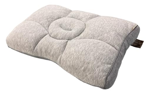 首肩楽寝枕DX 【 眠りの専門店マイまくら 】 40×60cm ワイド 高め 7ヶ所調整ポケット 実店舗仕上げ セルフメイド枕 自分に合う高さに調整 洗える 付属ソフトパイプ付き 通気性 横向き (首肩楽寝枕DX)