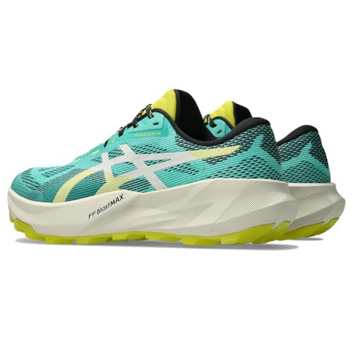 Asics Trabuco 14 Shoes Green Yellow SS26, Size 44,5 - Eur - 2