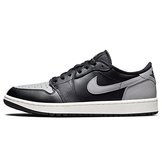 Nike AIR Jordan 1 Low Golf DD9315 001 Men's Size 10 'Shadow' Black/Grey