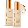 Vitamin E & C Serum For Face Dermatologist Tested, Anti Aging, Korean Skin Care Revives Tired Skin, Smooths Fine Lines, Lightweight Hydration Vegan, Clean Beauty Pack of 2