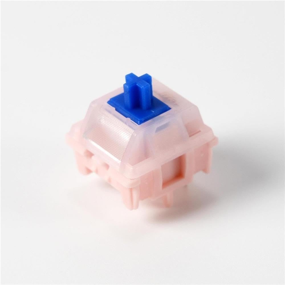 HMX Emo V2 Switch, Commutateur De Clavier Mécanique Linéaire Pré-lubrifié HiFi Clacky(37g,90PCS)