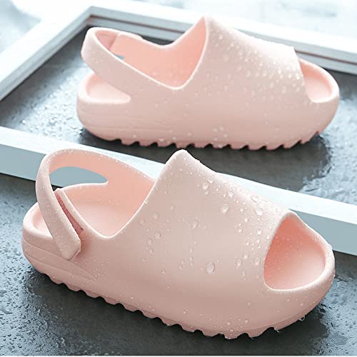 Image of Toddler Little Kids Slides Sandals, Kid Summer Slip On Slides Sandals