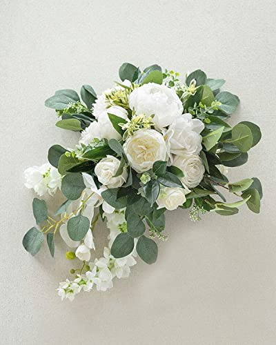 Beferr 18Pcs Eucalyptus Stems Bulk Faux Silver Dollar Eucalyptus Leaves Plant Branches Artificial Greenery Stems For Flower Arrangements Home Decor Indoor #TOP7