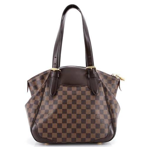 Pre-Loved Verona Handbag Damier MM, Brown3
