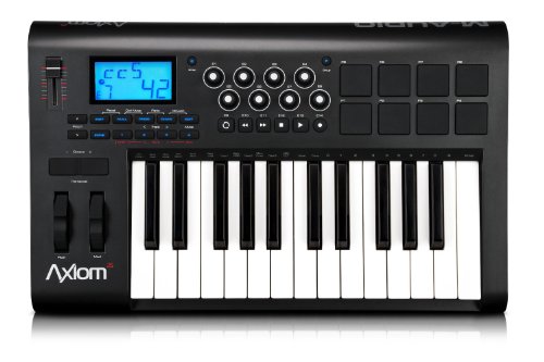M-Audio Axiom 25 25-Key USB MIDI Keyboard Controller with Assignable Control Surface, 2nd Gen