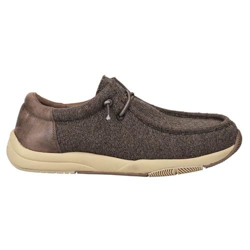 ROPER Mens Hang Loose Slip On Casual Shoes - Brown
