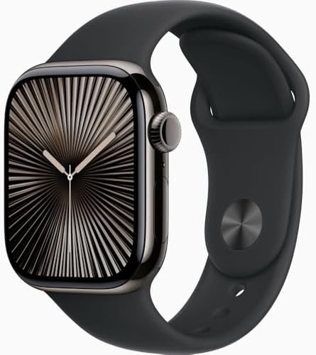 Apple Watch Series 10 [GPS + Cellular, 42mm] - Slate Titanium Cas...