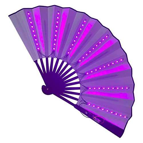 Generic Acessórios para ventiladores dobráveis Decoração Handheld Night Show Suprimentos de Durável