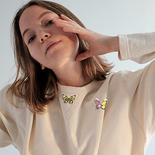 25Pcs Enamel Pins For Backpacks, Cute Enamel Pins Backs Aesthetic Bulk Set Random Anime Lapel Badges Brooches Funny Pins For Women, Bag,Clothes,Jackets, Hats, Kids, Girls, Gifts (25Pc) #TOP5