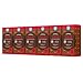 Marca Amazon - Happy Belly Cápsulas de café espresso compatibles con Nespresso, 120 cápsulas de aluminio (6 packs de 20) - Certificado por Rainforest Alliance