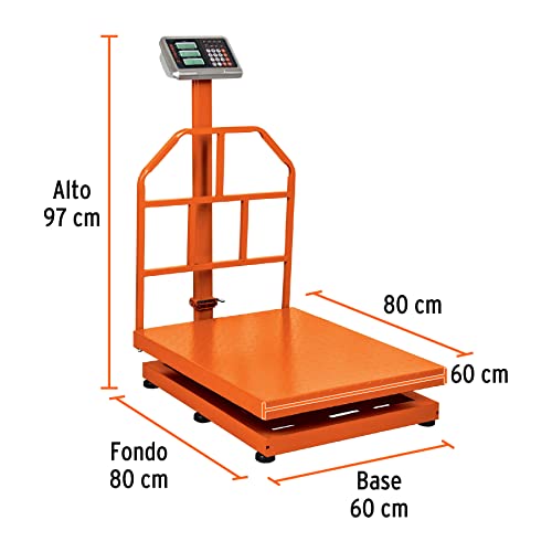 Básculas de 500 kg usadas 9 basculas de 500 kg usadas marca TRUPER (3)