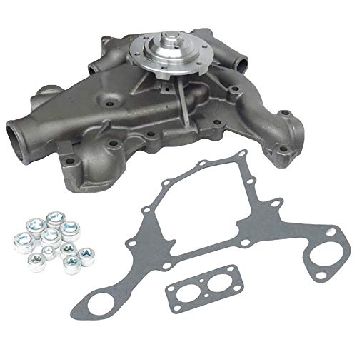 Rareelectrical New Water Pump Compatible With Gmc Detroit Diesel 8.2L Engine B6000 C7000 Brigadier 8928672 #TOP1