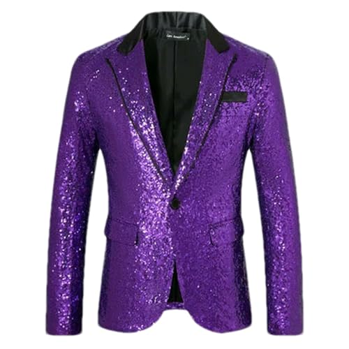 Veste de costume à paillettes homme pour éviter les tenues de bal ternes