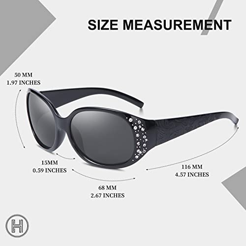 Buy Holota Wrap Around Polarized Sunglasses for Women, Retro Vintage